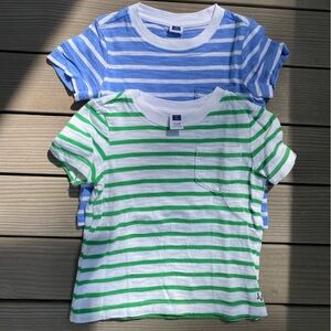 Janie and Jack Striped T-Shirts (12-18 Months)